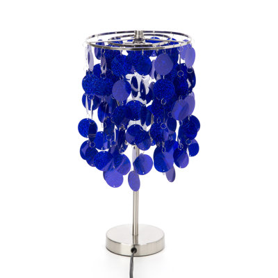 Three Cheers For Girls! Purple Paillete Lamps