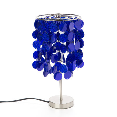 Three Cheers For Girls! Purple Paillete Lamps