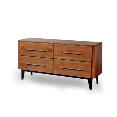 Green Bay Road 4 Drawer Low Dresser by JS@home -image