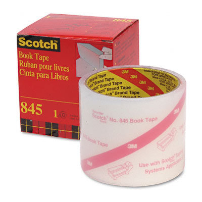 3M Book Repair Tape, 3" x 15 Yards, 3" Core                                                                                     