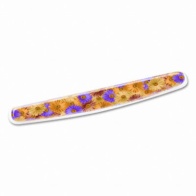 3M Gel Compact Wrist Rest, Daisy Design