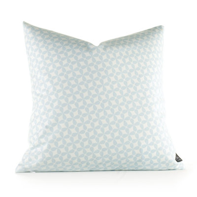 Inhabit Aequorea Seedling Graphic Pillow in Light Cornflower