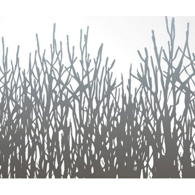Inhabit Field Grass Slat Hanging Panel in Artic Sky