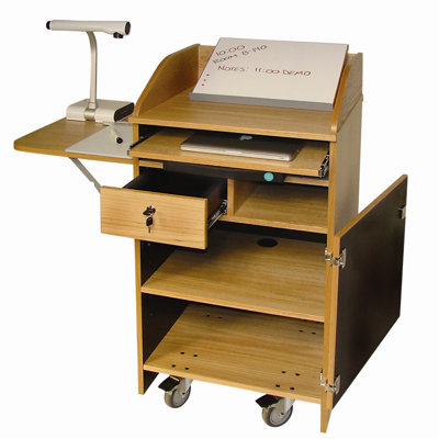 Woodware Furniture Counsel Media Lectern without Sound