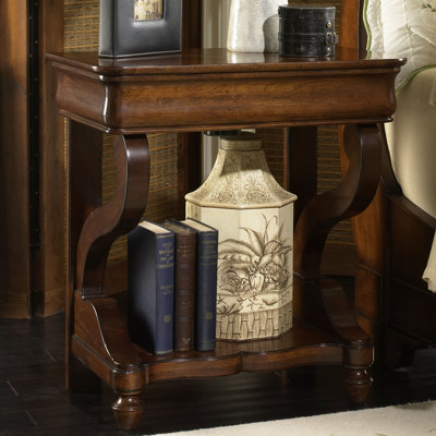 Louis Phillipe Open Nightstand by Fine Furniture Design -image