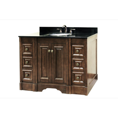 Legion Furniture 48" Single Bathroom Vanity Set with Six Drawer