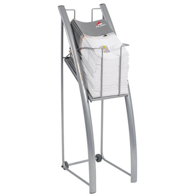 Alba Mobile Magazine and Literature Display Rack