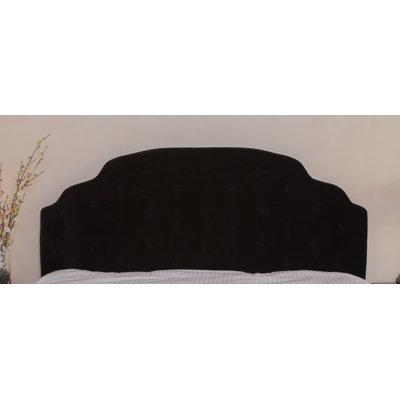 Lyssa Queen/Full Button Tufted Suede Headboard by Home Loft Concept -image