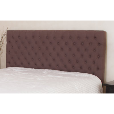 Click To Image : Westham Queen/Full Button Tufted Fabric Headboard by Home Loft Concept Now