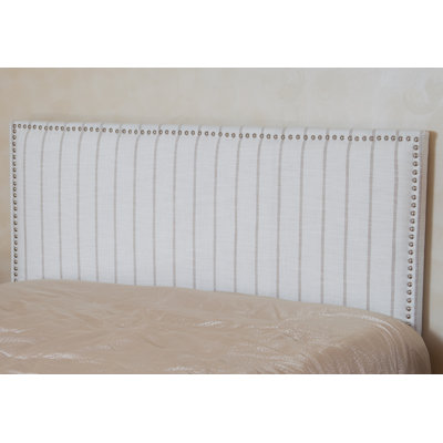 Ellerbe Striped Fabric Headboard by Home Loft Concept -image