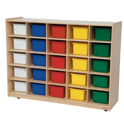 Wood Designs Twenty Five Tray Storage Unit