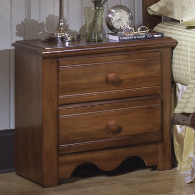 Crossroads 2 Drawer Nightstand by Carolina Furniture Works, Inc. -image