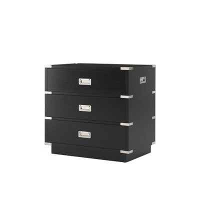 Lexington Black Ice 3 Drawer Nightstand