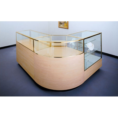 Tecno Display Full Vision Jewelry Display Case Set