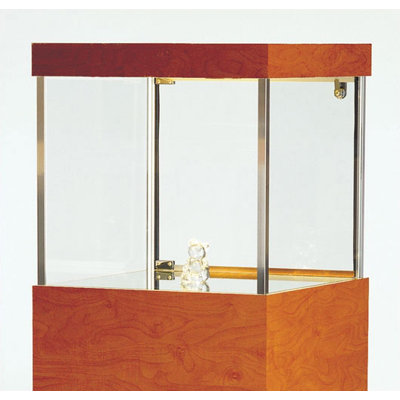 Tecno Display Large Square Pedestal Display Case