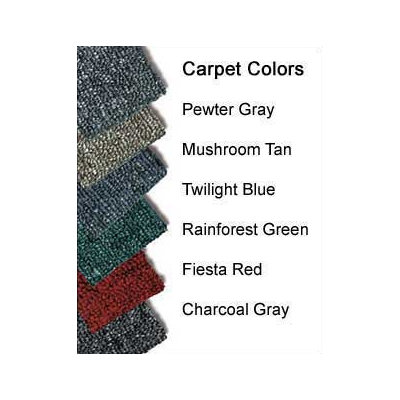 Midwest Folding Products Choral Riser Straight Section with Carpet