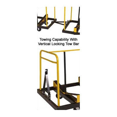 Midwest Folding Products Upperzone Round Table Truck