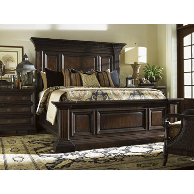 Island Traditions Sutton Place Pediment Panel Bedroom Collection by Tommy Bahama Home -image