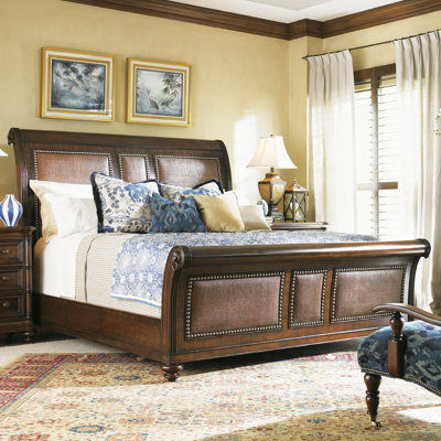 Landara Palmera Sleigh Bed by Tommy Bahama Home -image
