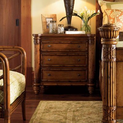Island Estate Barbados 3 Drawer Nightstand by Tommy Bahama Home -image