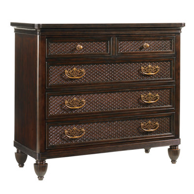 Click To Image : Royal Kahala Bottega 5 Drawer Dressing Dresser by Tommy Bahama Home Now