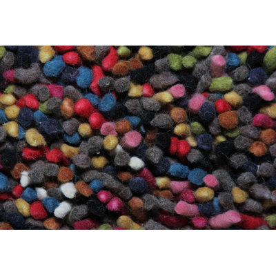 True Modern Lil Wooly Multi Colored Rug