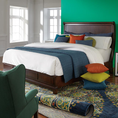 Modern Heritage Sleigh Bedroom Collection by HGTV Home -image