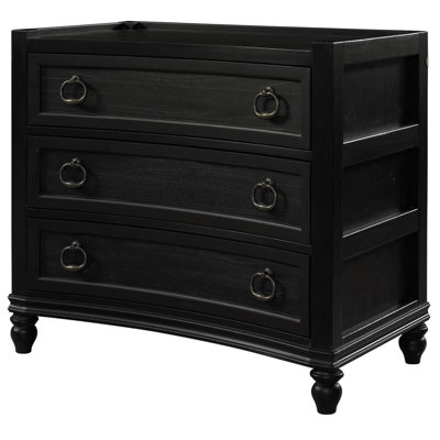 HGTV Home Caravan 3 Drawer Charging Nightstand HGTV Home Caravan 3 Drawer Charging Nightstand