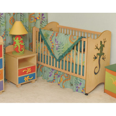 Room Magic Little Lizards Crib Two Piece Bedroom Set