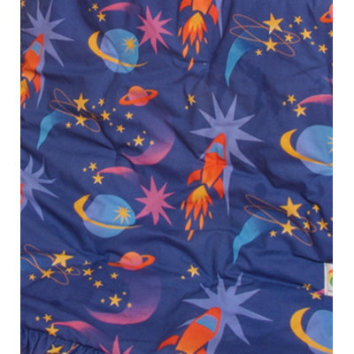 Room Magic Star Rocket 4 Piece Crib Bedding Set