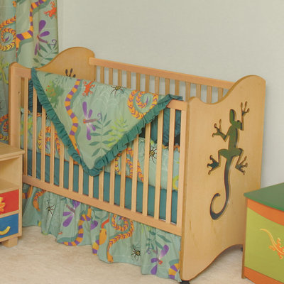 Room Magic Little Lizards Crib Two Piece Bedroom Set