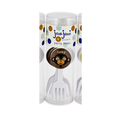 Jane Jenni Inc. Funky Monkey Dinnerware Set
