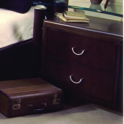 Click To Image : Allegro 2 Drawer Nightstand by Leda Furniture Now