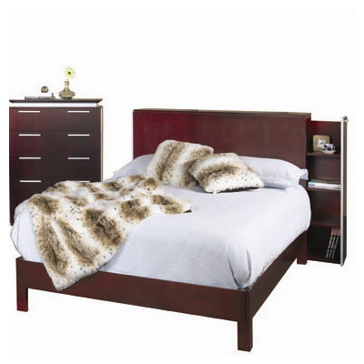 Fusion Panel Bed by Leda Furniture -image