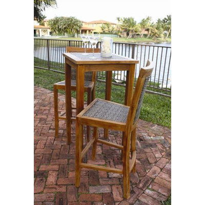 Panama Jack Outdoor Leeward Islands Pub Table
