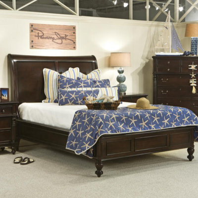 Old Havana Sleigh Bed by Panama Jack Outdoor -image