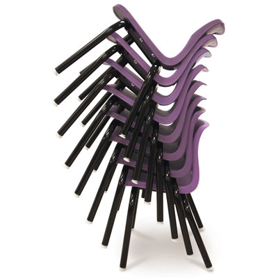 McCourt Manufacturing ErgoStack 16" Plastic Classroom Chair