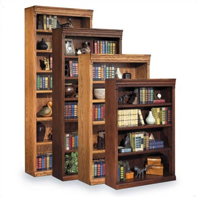 kathy ireland Home by Martin Furniture Huntington Oxford 72" H Bookcase with Lower Doors