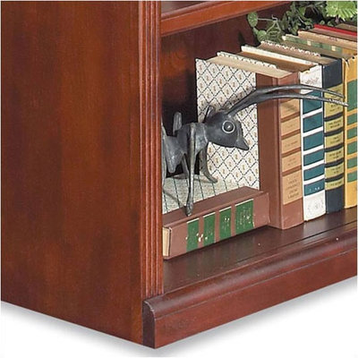 kathy ireland Home by Martin Furniture Huntington Club 48" H Four Shelf Bookcase
