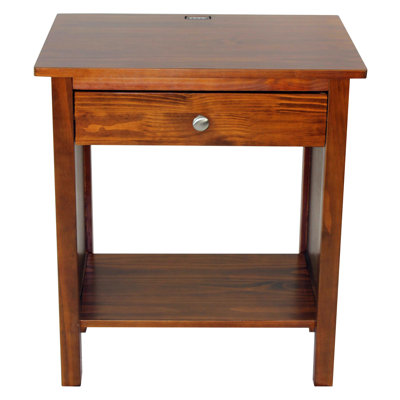 Click To Image : Nightstand with USB Port by Casual Home Now
