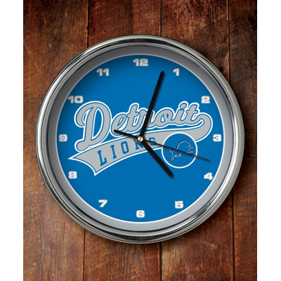 The Memory Company NFL Chrome Clock