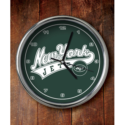 The Memory Company NFL Chrome Clock