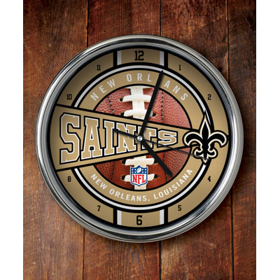 The Memory Company NFL Chrome Clock