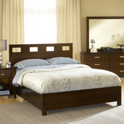 Riva Storage Panel Bed by Modus Furniture -image