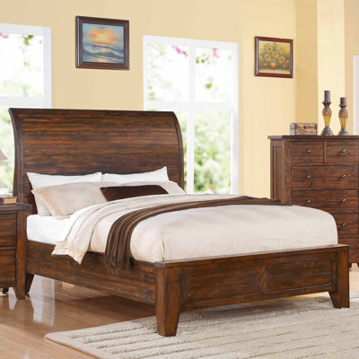 Cally Panel Bed by Modus Furniture -image