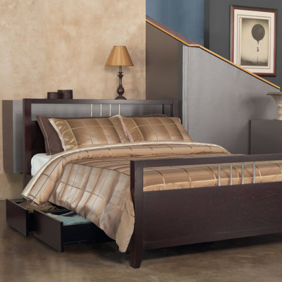Nevis Storage Platform Bed by Modus Furniture -image