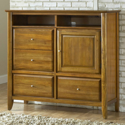 City II 4 Drawer Media Gentleman's Chest by Modus Furniture -image