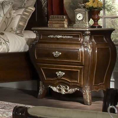 Click To Image : Imperial Court Nightstand by Michael Amini Now