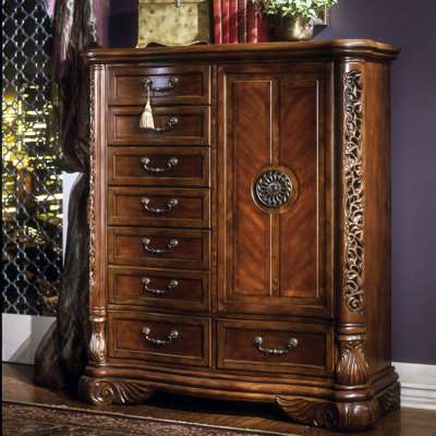 Excelsior 8 Drawer Gentleman's Chest by Michael Amini -image