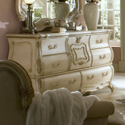 Lavelle 6 Drawer Combo Dresser by Michael Amini -image